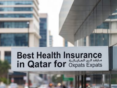 health insurance ad for expats in Qatar
